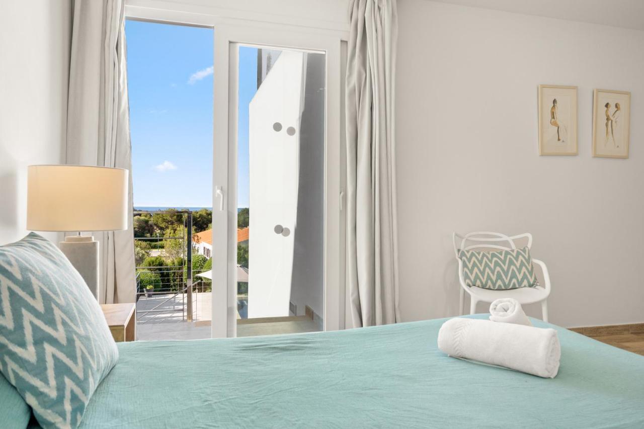 Villa Sunrise Son Bou Bagian luar foto