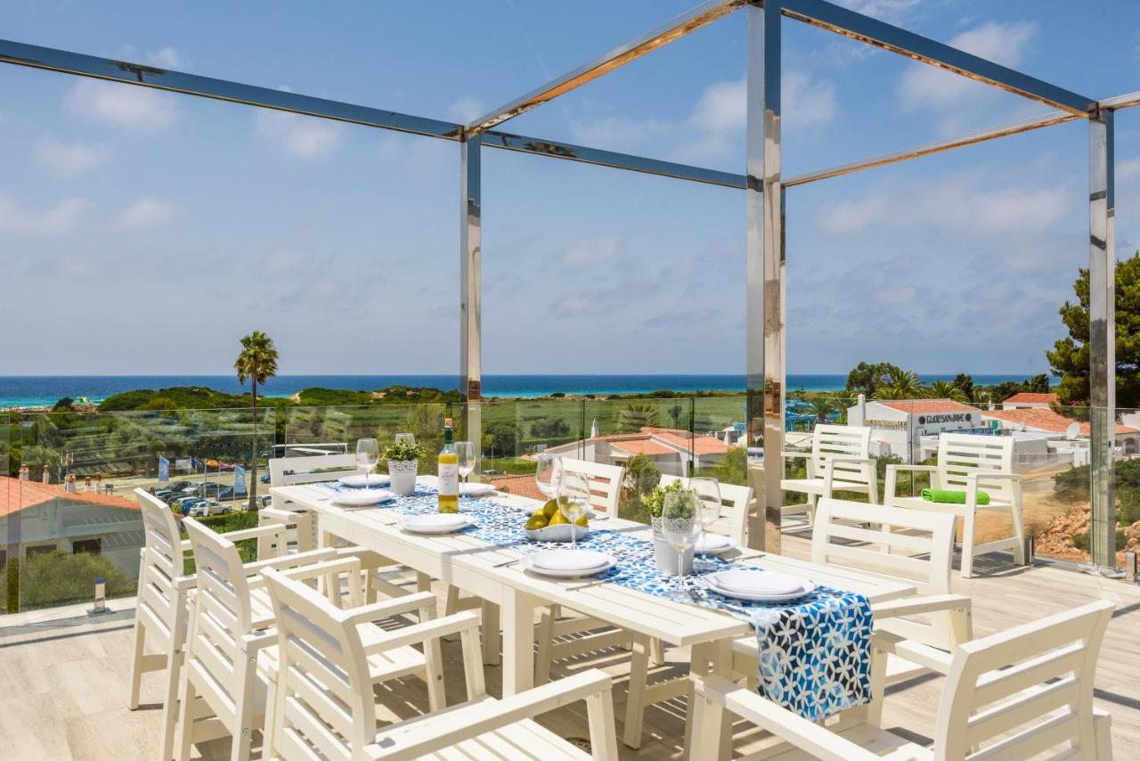 Villa Sunrise Son Bou Bagian luar foto