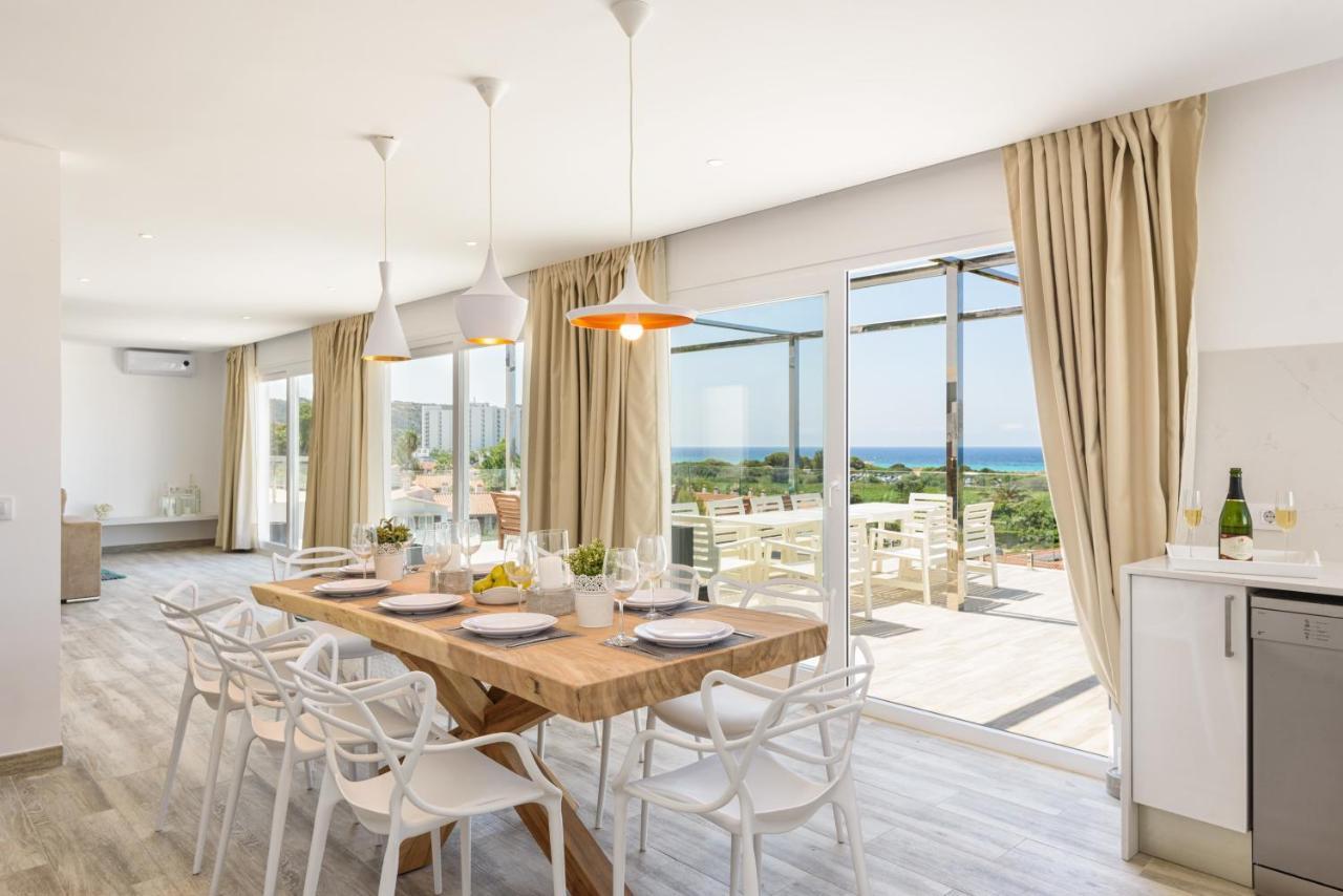 Villa Sunrise Son Bou Bagian luar foto